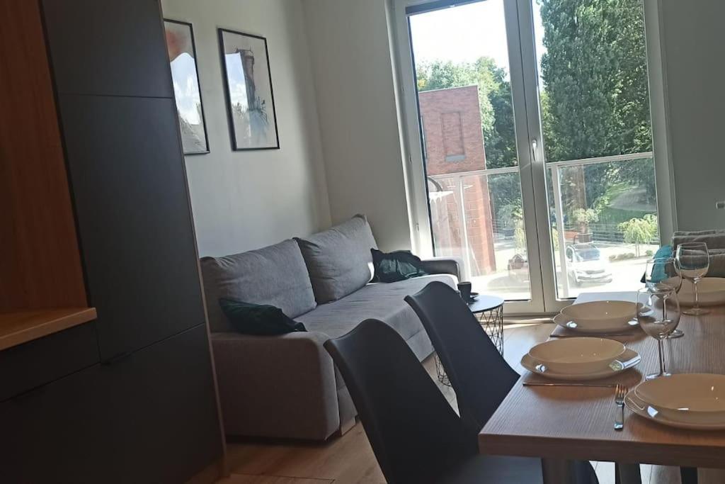 Apartament Nowa Stocznia กดัญสก์ ภายนอก รูปภาพ